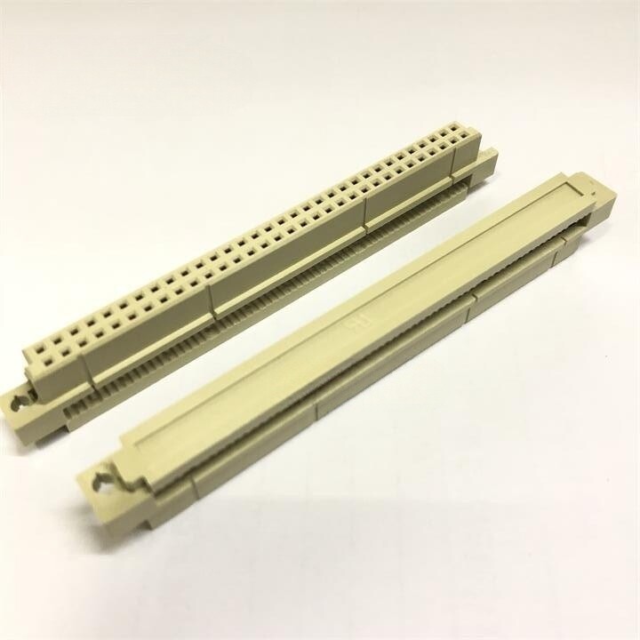 欧式插座 DIN 9001-3264IDC00A 264母座孔压线式 2*32P 2排64P芯