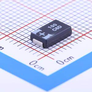 16TQC100MYF 钽电容100uF ±20% 16V 包装方式：编带 3000个/圆盘