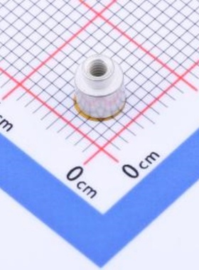 贴片圆螺母 SMTWE2035MTJ 电路板表贴圆螺母柱 M2X3.5 铁镀锡编带