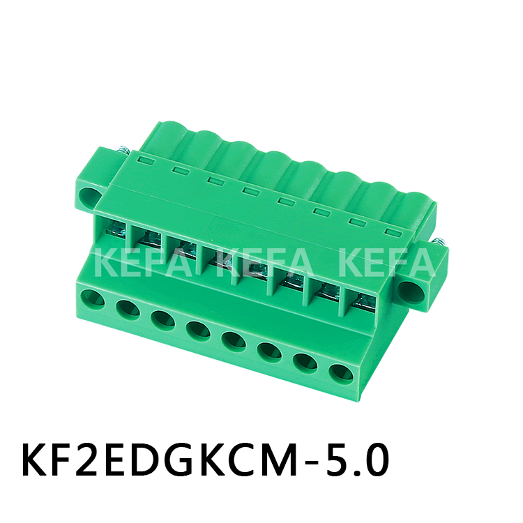 前端螺丝插拔式PCB接线端子 KF2EDGKCM-5.0/5.08 间距5.0/5.08MM