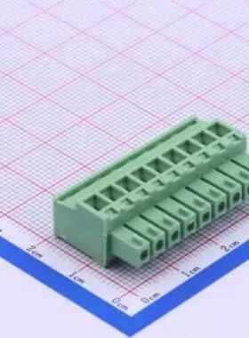WJ15EDGKA-3.81-9P 插拔接线端子3.81mm绿色 1x9P 排数1/每排P数9