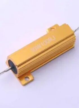 HoRX-50W-100R-5% 铝壳/瓷管电阻100Ω±5% 50W 封装：螺栓安装