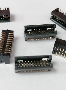 简易牛角 DC3-20P 贴片SMT 内定位 2*10P 间距1.27MM 厂家直销