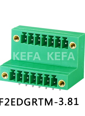 插拔式PCB接线端子 KF2EDGRTM-3.81 间距3.81MM 极数 2*2P-2*12P
