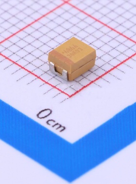 68uF ±10% 10V 钽电容 TAJB686K010RNJ 封装CASE-B-3528-21(mm)