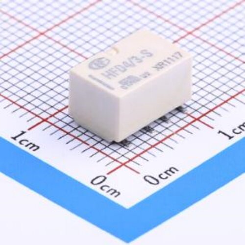 HFD4/3-SR 信号继电器超小型3V继电器 双刀双掷 封装SMD,6.5x10mm