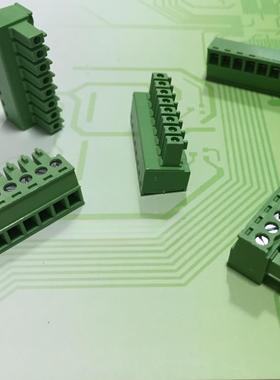 接线端子 插拔式 JM15EDGK-3.81-8P 2EDGK-3.81-8P 铜方块 环保料
