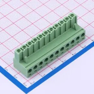 WJ2EDGK-5.08-11P-14-00A 插拔式5.08mm接线端子 1x11P 每排P数11