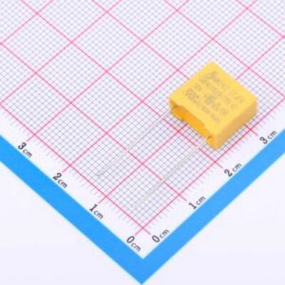 MKP62-275V104KP10 安规电容100nF ±10% 275V 封装：插件,P=10mm