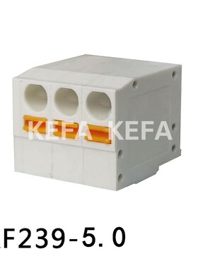 科发电子工厂直销 弹簧式PCB端子 KF239-5.0 5.08