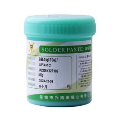 Sn99.0Ag0.3Cu0.7锡膏锡浆500g环保无铅高温锡膏Sn99.0Ag0.3Cu0.7