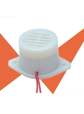 厂家供应 压电式220V交流蜂鸣器 HYD-3026 音乐声/消防声