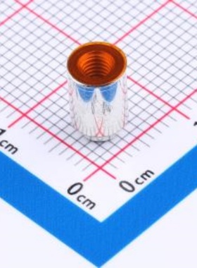 SMTSOM370STR 电路板表贴贴片圆螺母柱PCB贴片连接器 M3X7 铁镀锡