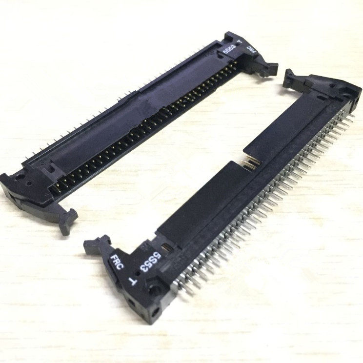 牛角插座 DC2-20PS 间距2.54MM 小牛角座 2*10 焊板式 直脚 180度