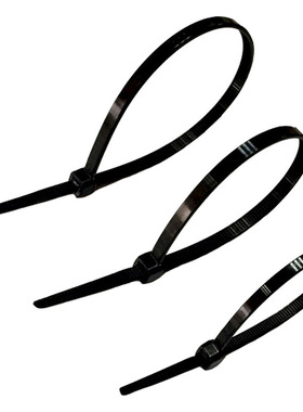 KSS扎带cv-368w 抗UV黑色扎带4.8*368 凯士士抗紫外线扎带CV368W