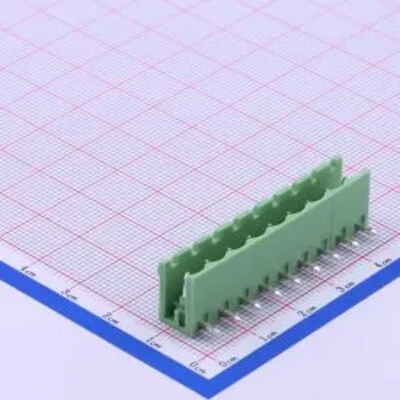 WJ2EDGR-5.08-9P 插拔式 5.08mm接线端子1x9P 弯插 排数1每排P数9