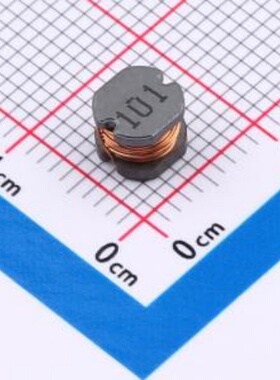 100uH ±10% 功率电感 ZECD54-101K 封装 SMD,5.8x5.2mm 可焊性强