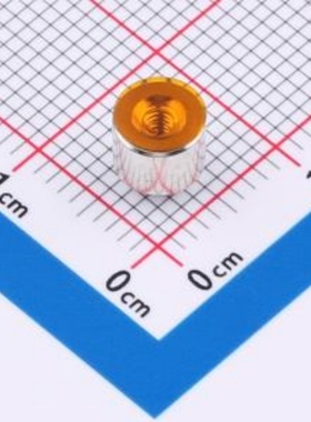 SMTSOM240BTR 电路板表贴贴片圆螺母柱PCB贴片连接器 M2X4 铜镀锡