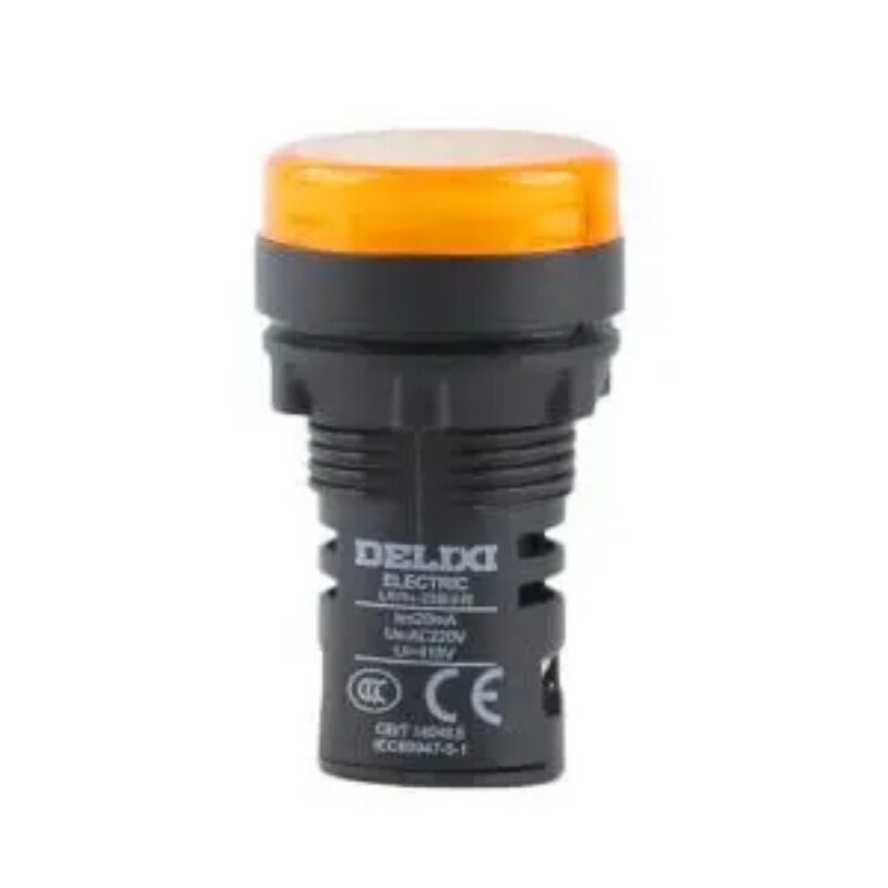 DELIXI(德力西)LAY9s 指示灯LAY5s-ZS AC 220V 黄指示灯LAY5SZSM5