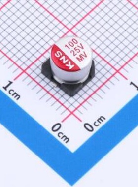 118EC221  固态电容  100uF ±20% 25V  封装： SMD,D6.3xL5.9mm