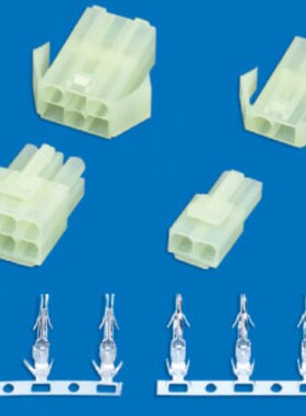 HX45007-R（带翅插座）-小型EL-红星连接器 /拍1发10/端子需另拍