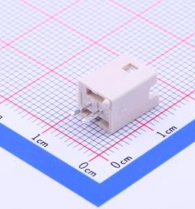 1x2P间距2.5mm线对板针座B02B-XNISK-A-1(LF)(SN)封装插件P=2.5mm
