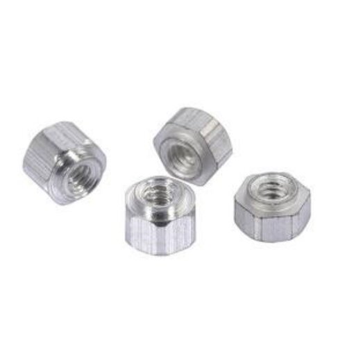 贴片六角螺母柱SMTSO1215MTJ电路板表贴六角螺母柱M1.2X1.5铁镀锡