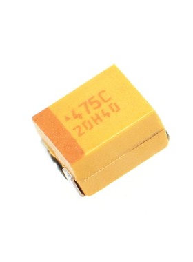 钽质电容器 TCJT476M006R0080 6.3V 47uF 20% 1210 ESR 80mOhm