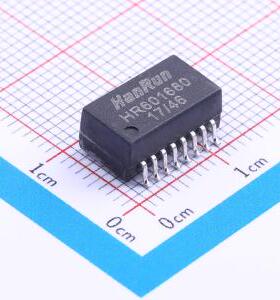 HR601680网口变压器HR601680封装：SMD-16P,12.7x7.2mm包装：管装