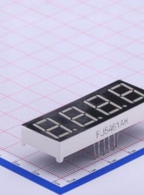 LED数码管 4位0.56英寸红色数码管 共阴极FJ5461AH 红色 封装插件
