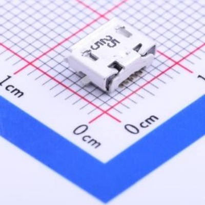 USB微型2.0插座5位连接器Micro-B 母 473460001封装 SMD 表面贴装