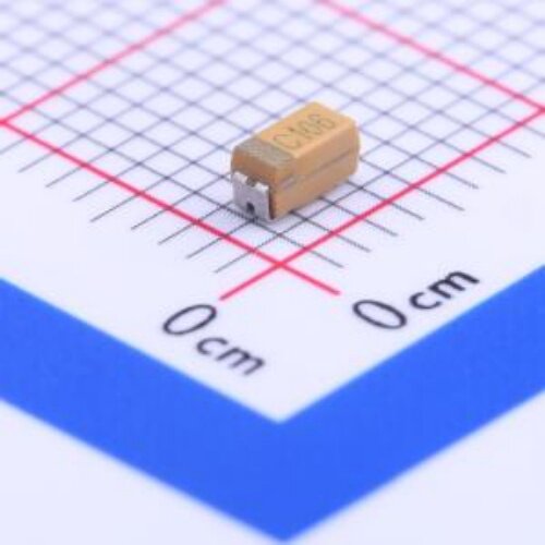 CA45-A016K106T 钽电容10uF ±10% 16V 封装：CASE-A-3216-16(mm)