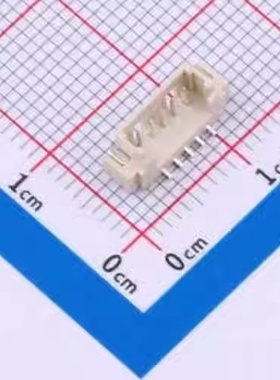 1x5P 间距1.25mm 立贴米色线对板针座 HCZZ0015-5封装SMDP=1.25mm