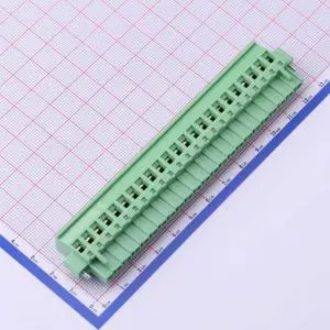 WJ2EDGKAM-5.08-23P插拔式5.08mm接线端子螺钉固定1x23P每排P数23