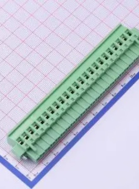 WJ2EDGKAM-5.08-23P插拔式5.08mm接线端子螺钉固定1x23P每排P数23