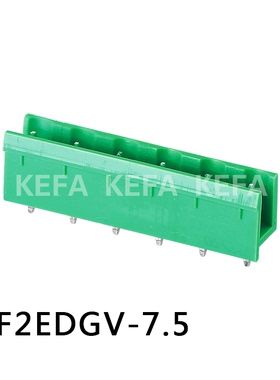 科发电子工厂直销 插拔式PCB接线端子直针 KF2EDGV-7.5 间距7.5mm