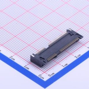 679100002 金手指连接器 0.8mm P数:52P 封装:SMD,P=0.8mm 卧贴