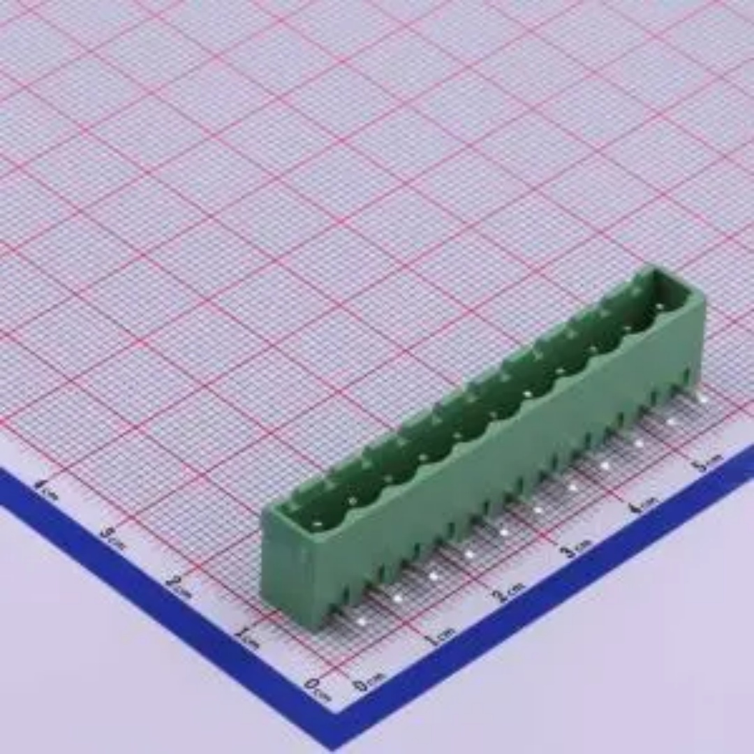 WJ2EDGRC-5.08-11P插拔式5.08mm接线端子1x11P弯插排数1每排P数11