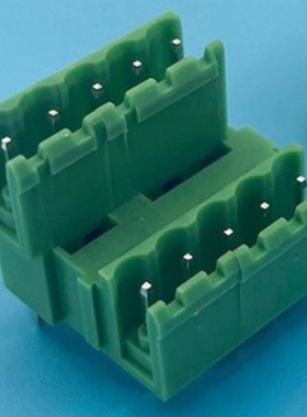 科发2EDGRT 2EDGVT-5.0/5.08mm 高低位插拔式PCB接线端子定制