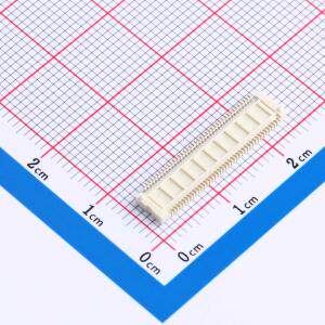 AXK5F80537YG板对板与背板连接器间距:0.5mm母立贴封装SMDP=0.5mm