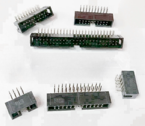DENK 简易牛角座 DC3-30PL 弯脚 90度 间距2.54MM 焊板式 接插件