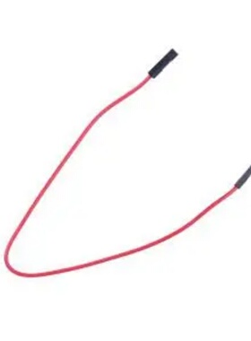 2.54杜邦线母对母单P同向(红) 母对母 S108520004 线长 20cm 双头