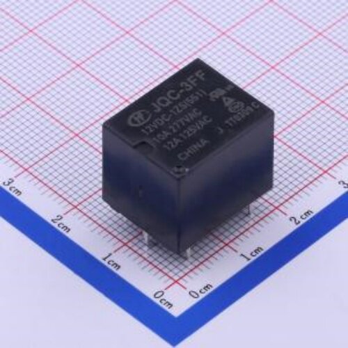 JQC-3FF/12VDC-1ZS（551) 大功率继电器 超小型12V继电器单刀双掷