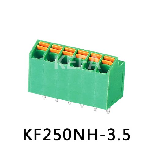 科发电子工厂直销KF250NH-3.5 间距3.5mm按压弹簧式PCB接线端子