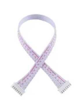 杜邦电子线 XH红白排线 S108520018 双头XH2.54 端子线 长30CM 7P