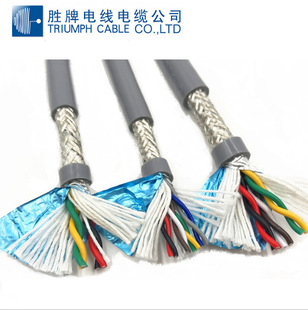 UL 20549-24A/40C耐弯曲柔性拖链pur电缆rov贯通地线抗拉电缆
