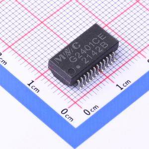 G2401CE 网口变压器 G2401CE 封装：SMD-24P,15.1x7.1mm 包装编带