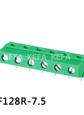 螺钉式PCB接线端子 接插件 KF128R-7.5 间距7.5MM