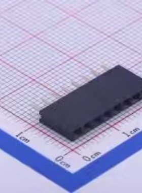 排母 2.54-1*8P母环保 间距:2.54mm 1x8P 直插 封装 插件P=2.54mm