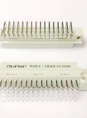 欧式插座 OUPLLN 9001-18481COOA 348弯孔 3*16PIN 厂家直销